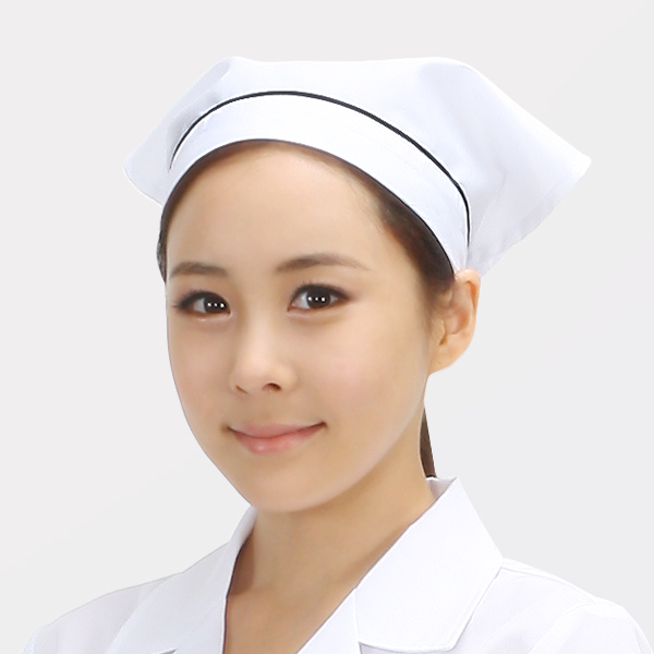 머리끈 스카프 / 백검