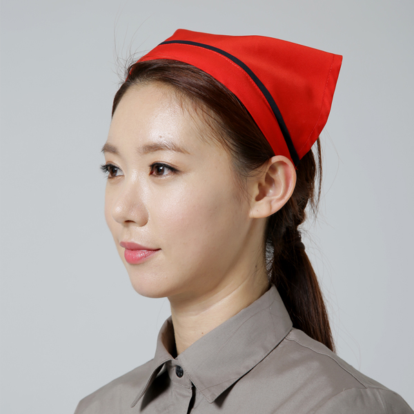 머리띠 스카프 / 적곤줄
